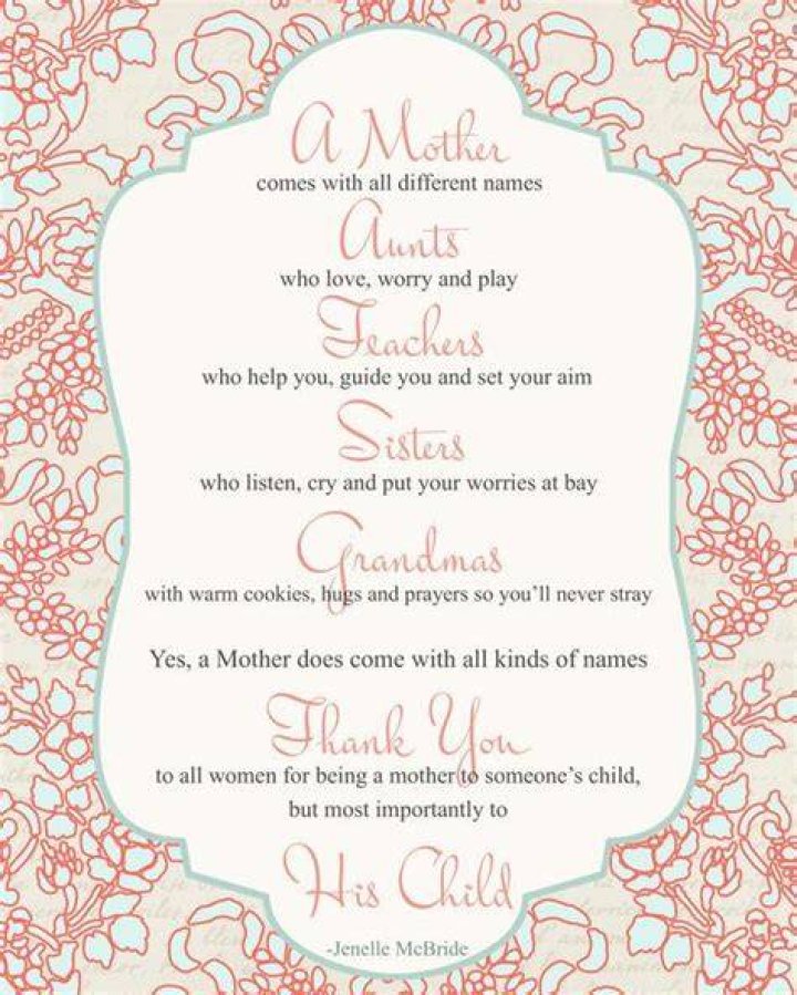 A Mother Comes With All Different Names Pictures, Photos, and Images