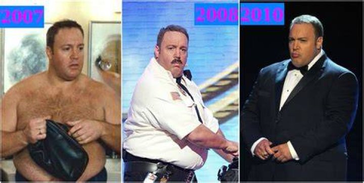 Kevin James weight management over the past few years